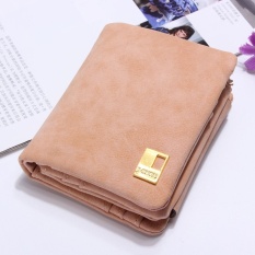 George Store Hot Jual Fashion Wanita Dompet Panjang Clutch Wadah Kartu Pink-Intl