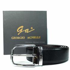 Gesper Ikat Pinggang Kulit Asli Pria Cowo Giorgio Agnelli Original 89