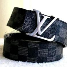Gesper Ikat Pinggang Kulit Import Pria Cowo Branded