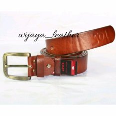 Gesper kulit satu lapis magetan panjang 150 cm KM1201wl