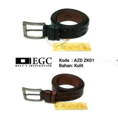 Gesper Sabuk Ikat Pinggang Ban Belt Kulit Pria Laki Cowok Impor Buaya - Tr6v2m
