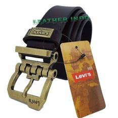 GESPER SABUK IKAT PINGGANG KULIT ASLI PRIA LVS-62LN BRANDED JAMAN NOW