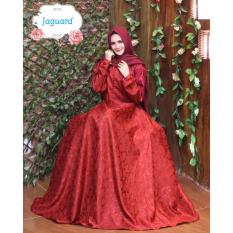 Ghaida' Collection Set Dress Baju Pesta Muslim Jaguard Glitter Terbaru