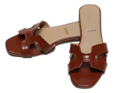 GIA Heiress Sandals - Brown