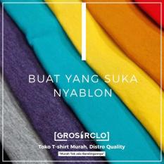 Gildan V Neck Softstyle S M L XL Murah Satuan Grosiran Polos Sablon