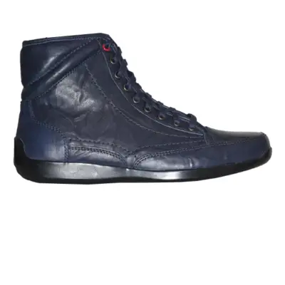 Gino Mariani Men's Shoes Leather Elario 2 - Navy