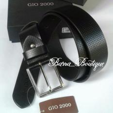 GIO 2000-ikat pinggang kulit BELT G-S.092/40 BLACK ORIGINAL