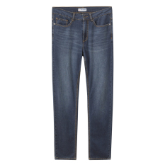 Giordano Celana Panjang Koboi Jeans Katun Musim Panas Bagian Tipis (85 Angkatan Laut Biru)