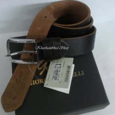 GIORGIO AGNELLI BELT GA-S.101/35 BROWN-ikat pinggang kulit ORIGINAL