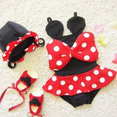 Girls Conjoined Swimsuit With Hat Siam Rok GAYA Gelombang Titik Kartun Swimwear Anak Melihat Review Kami Agar Mendapatkan Barang Yang Paling Sesuai Yang Anda Ingin Cari.