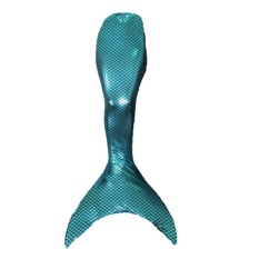 Gadis Memikat Mermaid Tail Water Berenang dengan Monofin Swimwear Renang Kostum-Intl