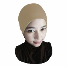 Gita Sukma Hijab Ciput Arab - Coklat Susu