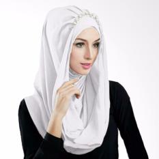 Gita Sukma Hijab Deeja Pearly Kerudung Instan - Putih