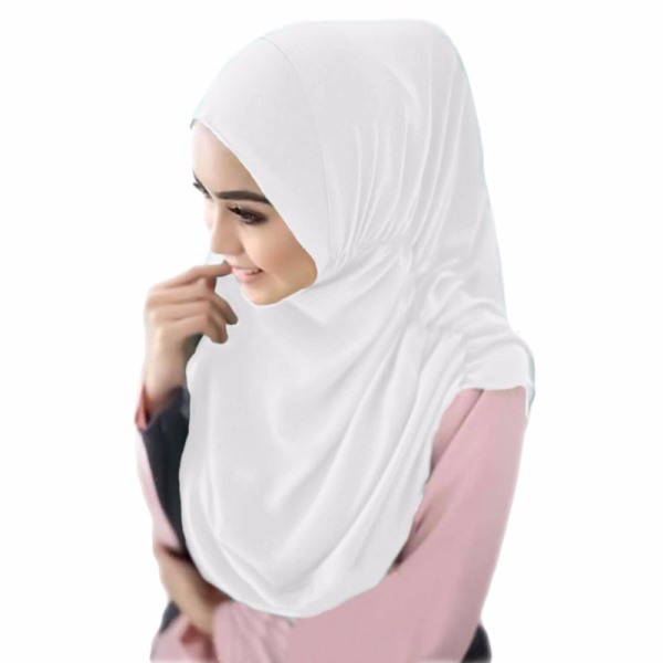 Gita Sukma Hijab Nurjanah Kerudung Instan - Putih