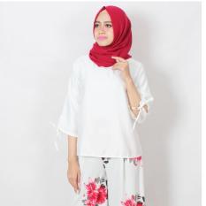 GLM - Blouse Katun Polos - TL Kimono - Putih
