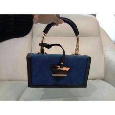 Golden Box Handle Rotelli Handbag