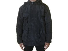 Goodmans Jaket Parka Simple Hitam Taslan