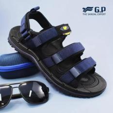 GP-Gold Pigeon Sandal Gunung Pria Tissage-Navy (G7656M-20)