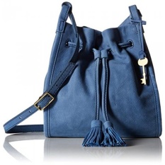 GPL/ Fossil Claire Drawstring, Cornflower/ship from USA - intl
