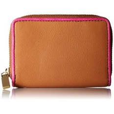 GPL/RFID Mini Zip Dompet Dompet, Tan, Satu Ukuran/kapal dari AMERIKA SERIKAT-Intl