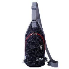 Grandwish Yg Tahan Terhadap Pakai Multifungsi Tas Sama Abang Tas Santai (Hitam)