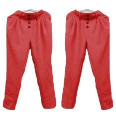Grateful Fashion Pants Aurel 1 - Merah - Best Seller