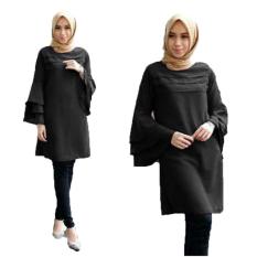 Grateful Fashion Tunik Katty -1 Black - Best Seller