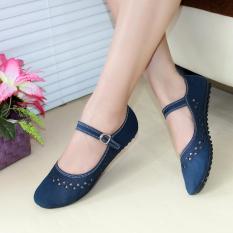 GRATICA FLATSHOES FLAT SHOES AW-65 Navy
