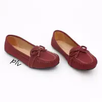 Gratica Sepatu Flat Shoes RJ28 - Maroon