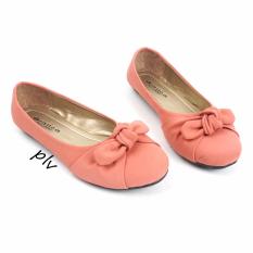 Gratica Sepatu Flat Shoes Twisted Bow AM57 - Salem