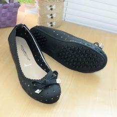 GRATICA SEPATU FLATSHOES FLAT SHOES BD13PU HITAM