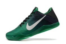 Hijau/Hitam untuk Pria KOBE Bryant Sneakers Kobe XI 11 ELITE LOW Sepatu Basket Resmi Keras Dewasa Ukuran EU: 40-Intl