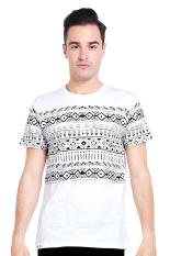 Greenlight Pakaian Atasan Kasual Kaos T-Shirt Pria Men Tshirt Cream Diskon discount murah bazaar baju celana fashion brand branded