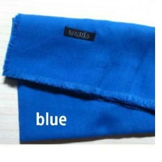 Griyaazza - Jilbab Saudia Segi Empat Rawis Warna Biru - Biru