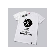 Grosir baju murah / fashion wanita / Exo planet t-shirt white