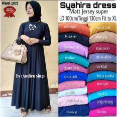 Grosir Gamis Syahira Dress Matt Jersey Super