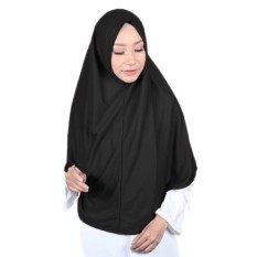 Grosir Jilbab XL Najwa Khimar Instan - Kerudung Hijab Instan XL Kaos Katun
