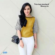 GSD - Baju Atasan / Baju Wanita / Baju Cewekl /Blus Casual Ria