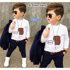 GSD- Setelan Baju Anak Laki-laki - Set 3in1