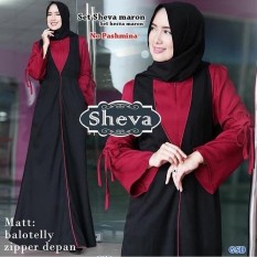 GSD - Baju Muslim Wanita / Baju Wanita / Dress Muslim /Set Maxi Hesva