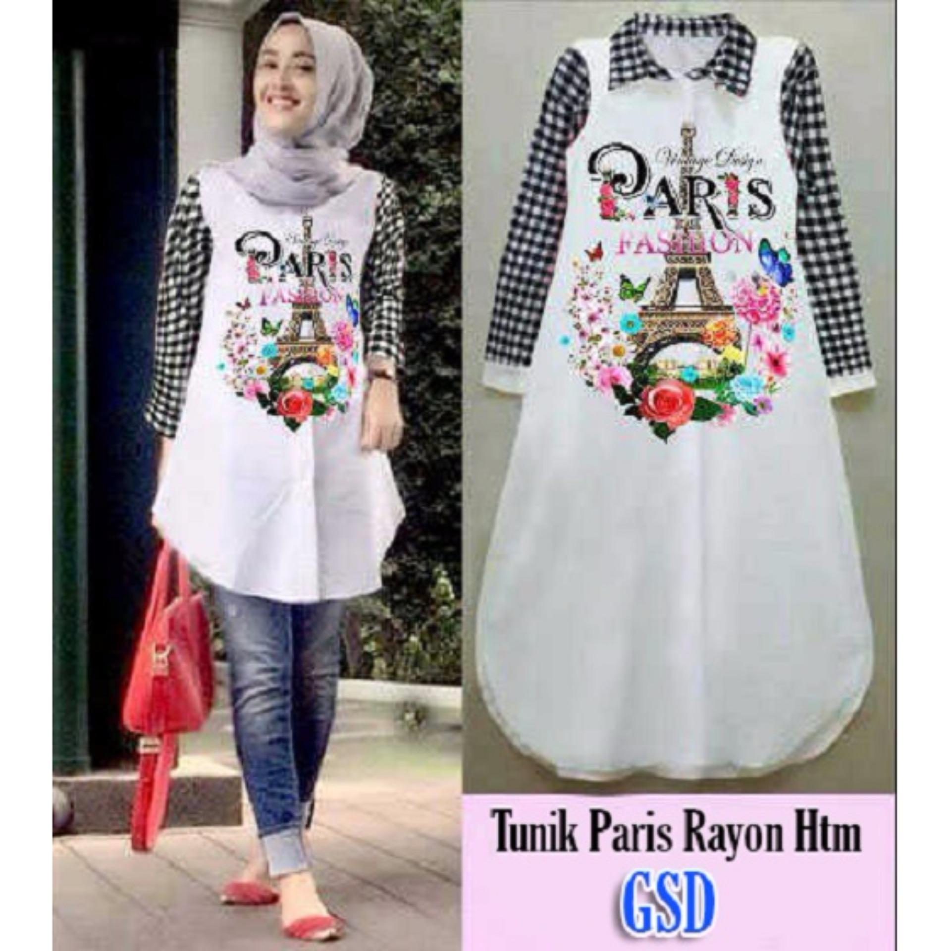 GSD- Tunik Paris Rayon Black