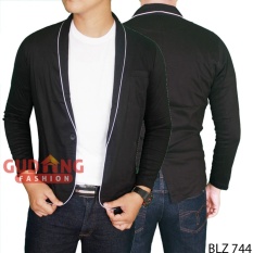 Gudang Fashion - Baju Jaket Jas Modern Pria - Hitam