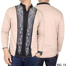 Gudang Fashion - Baju Koko Motif Bordir Panjang
