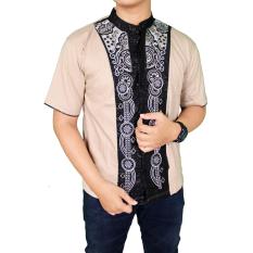 Gudang Fashion - Baju Koko Muslimin Pria - Krem