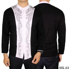 Gudang Fashion - Baju Lebaran Koko Panjang - Hitam