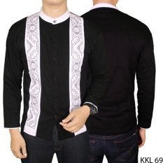 Gudang Fashion - Baju Lebaran Muslim Pria - Hitam