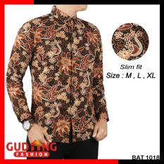 Gudang Fashion - Batik Modern Pria Lengan Panjang - Kombinasi Warna