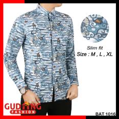 Gudang Fashion - Batik Pria Lengan Panjang - Kombinasi Warna