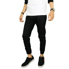 Gudang Fashion - Celana Jogger Panjang Terbaru - Hitam