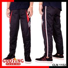 Gudang Fashion - Celana Training Olahraga Pria - Hitam
